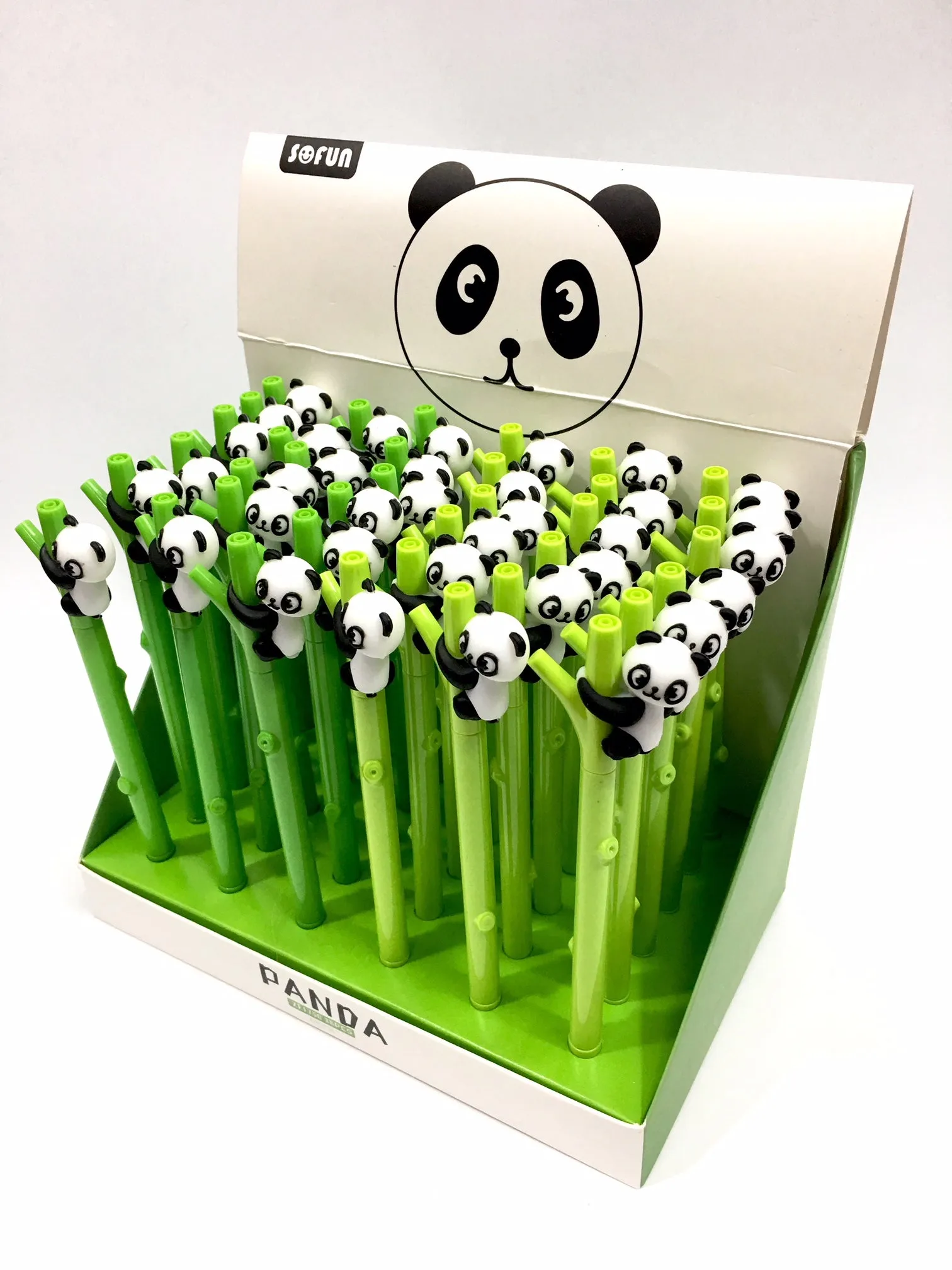222262 PANDA ON BAMBOO GEL PEN-5