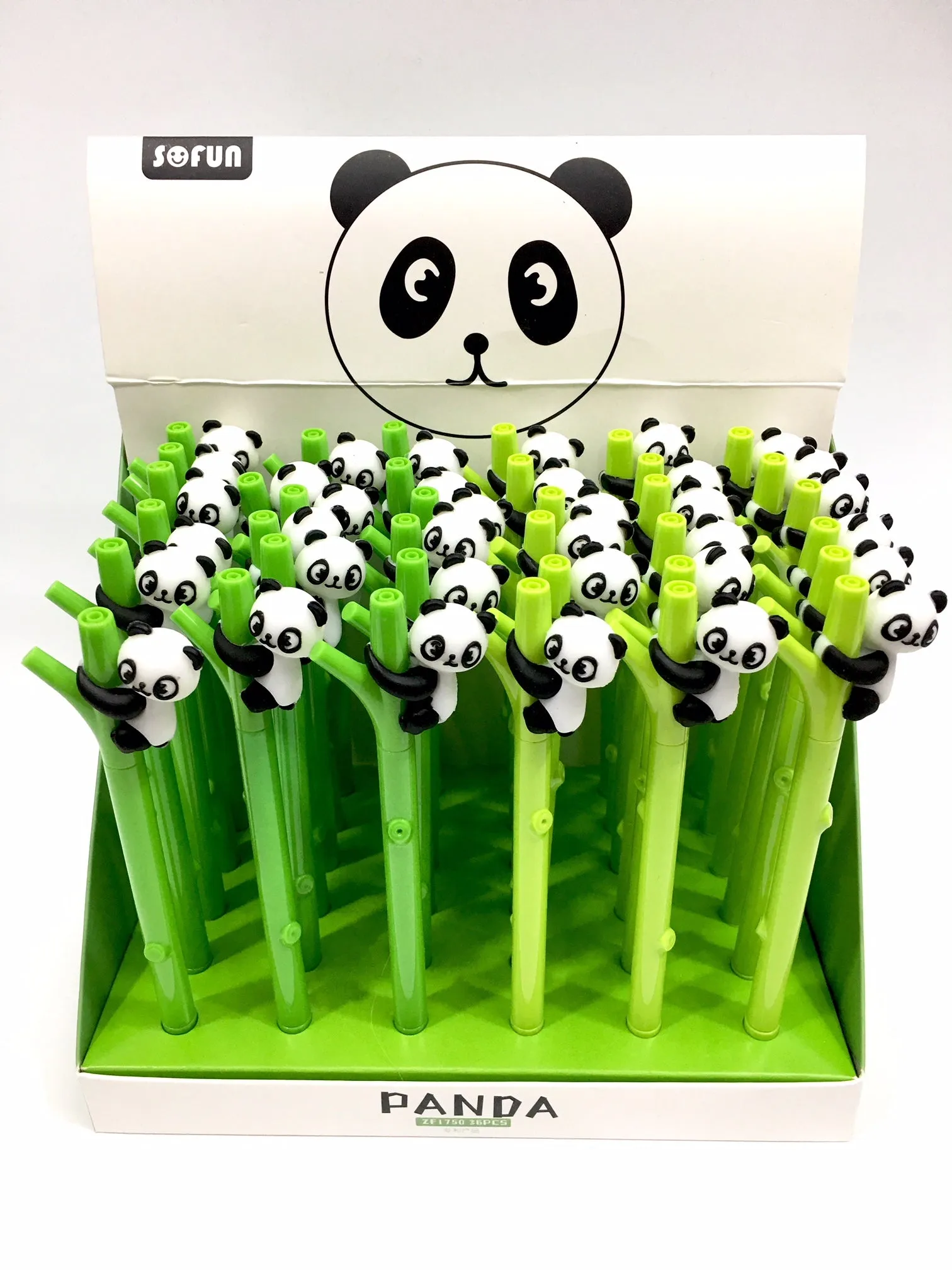 222262 PANDA ON BAMBOO GEL PEN-5