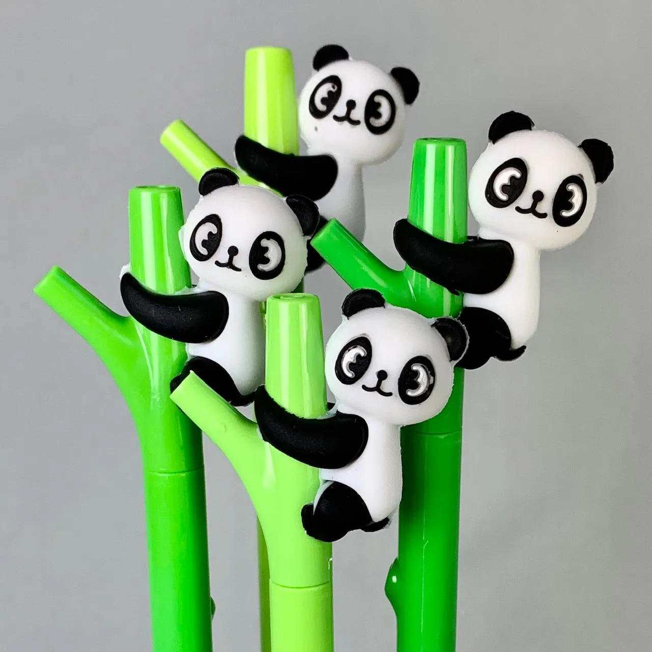 222262 PANDA ON BAMBOO GEL PEN-5