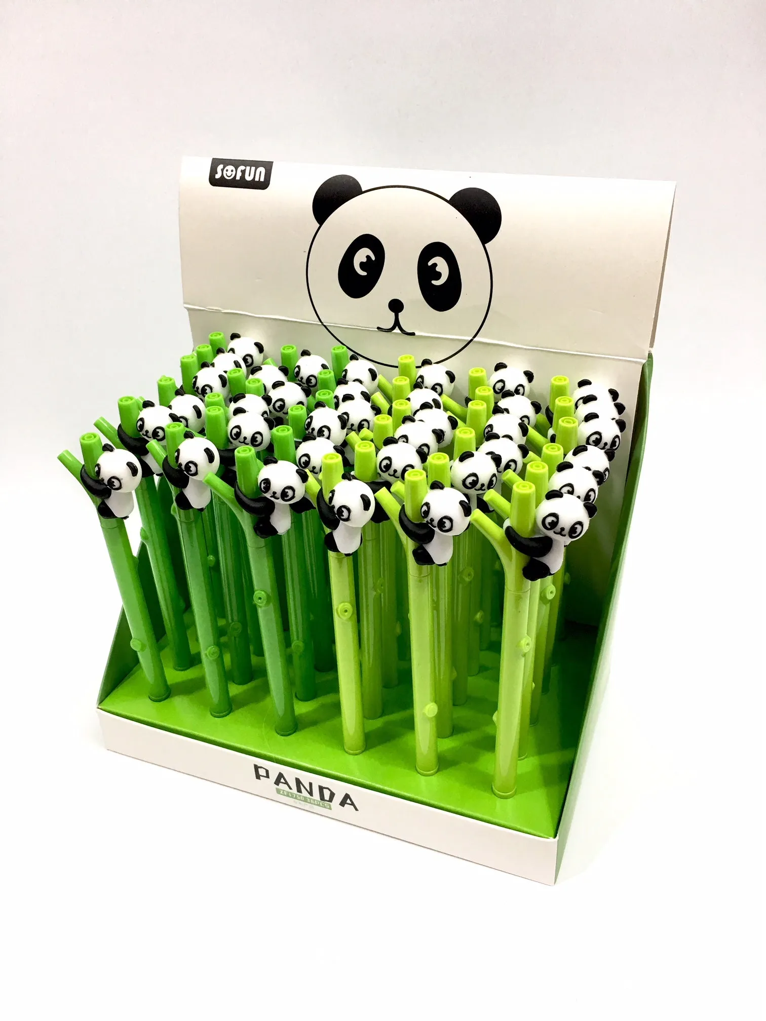 222262 PANDA ON BAMBOO GEL PEN-5