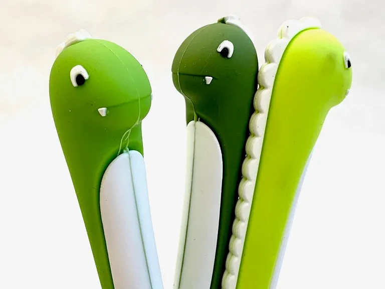 223212 LONG DINOSAUR GEL PEN-8