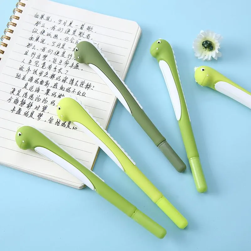 223212 LONG DINOSAUR GEL PEN-8