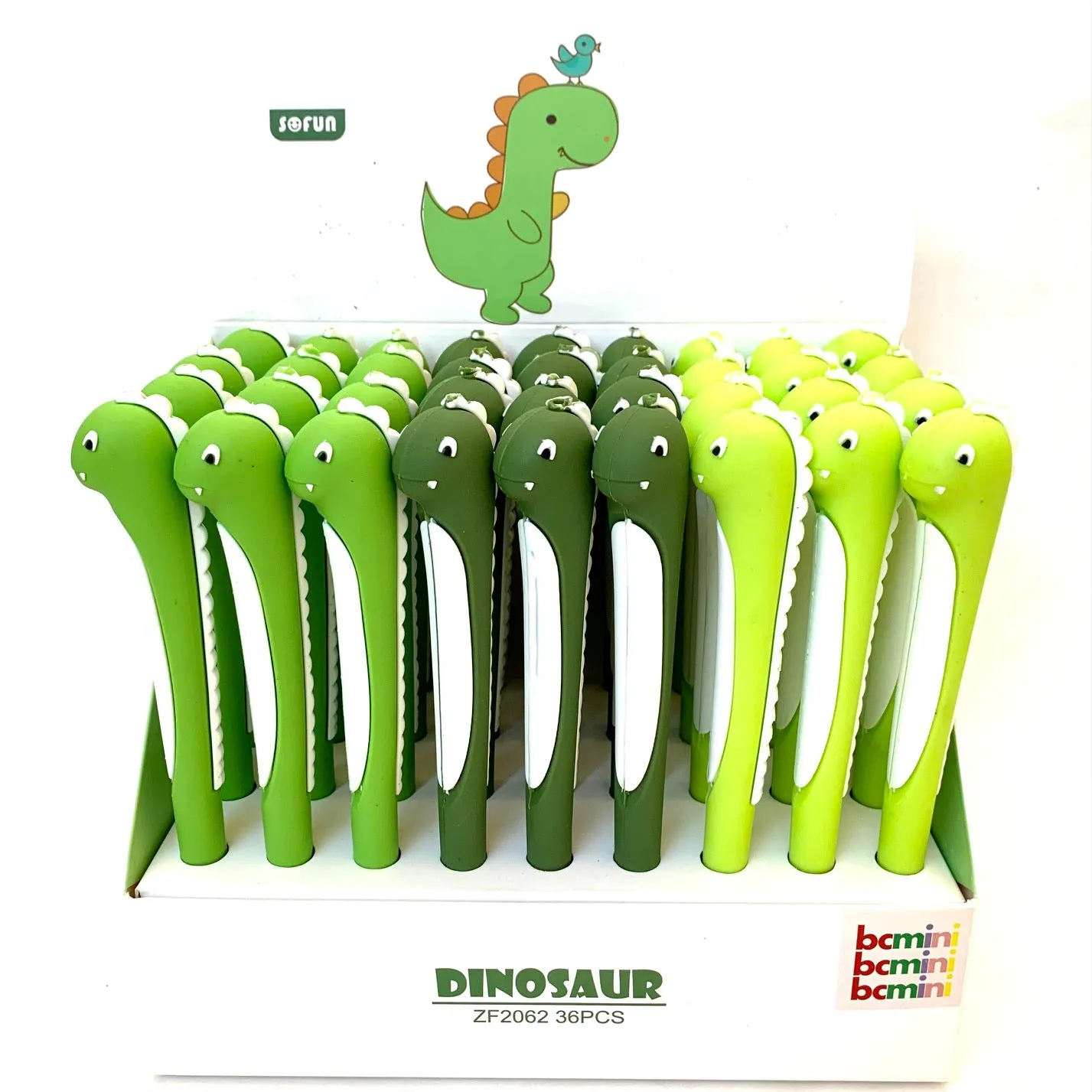 223212 LONG DINOSAUR GEL PEN-8