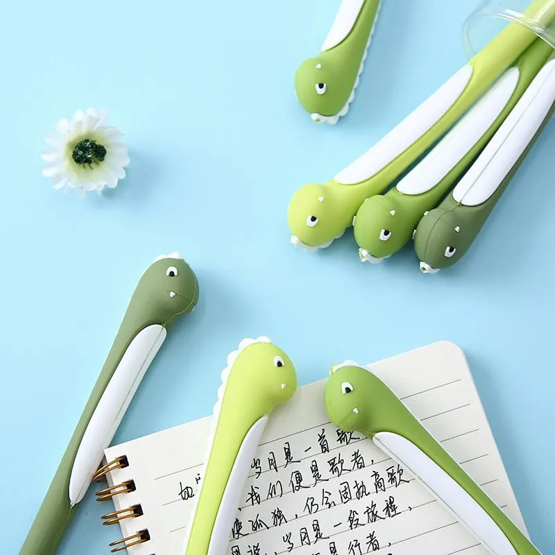 223212 LONG DINOSAUR GEL PEN-8