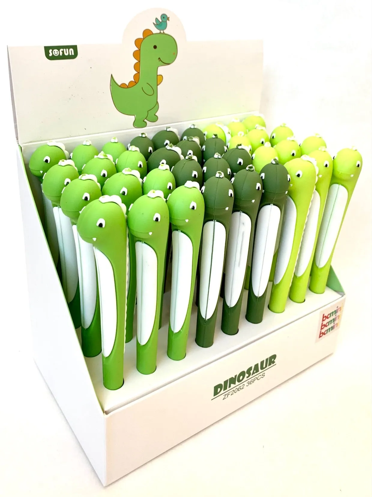 223212 LONG DINOSAUR GEL PEN-8