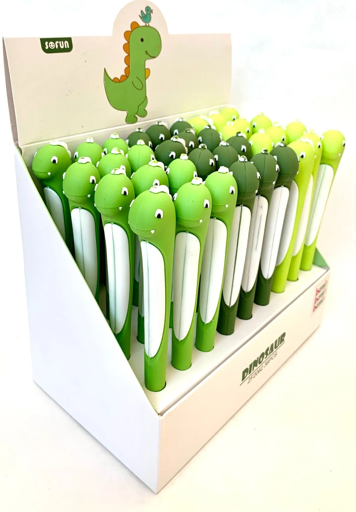 223212 LONG DINOSAUR GEL PEN-8