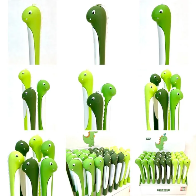 223212 LONG DINOSAUR GEL PEN-8