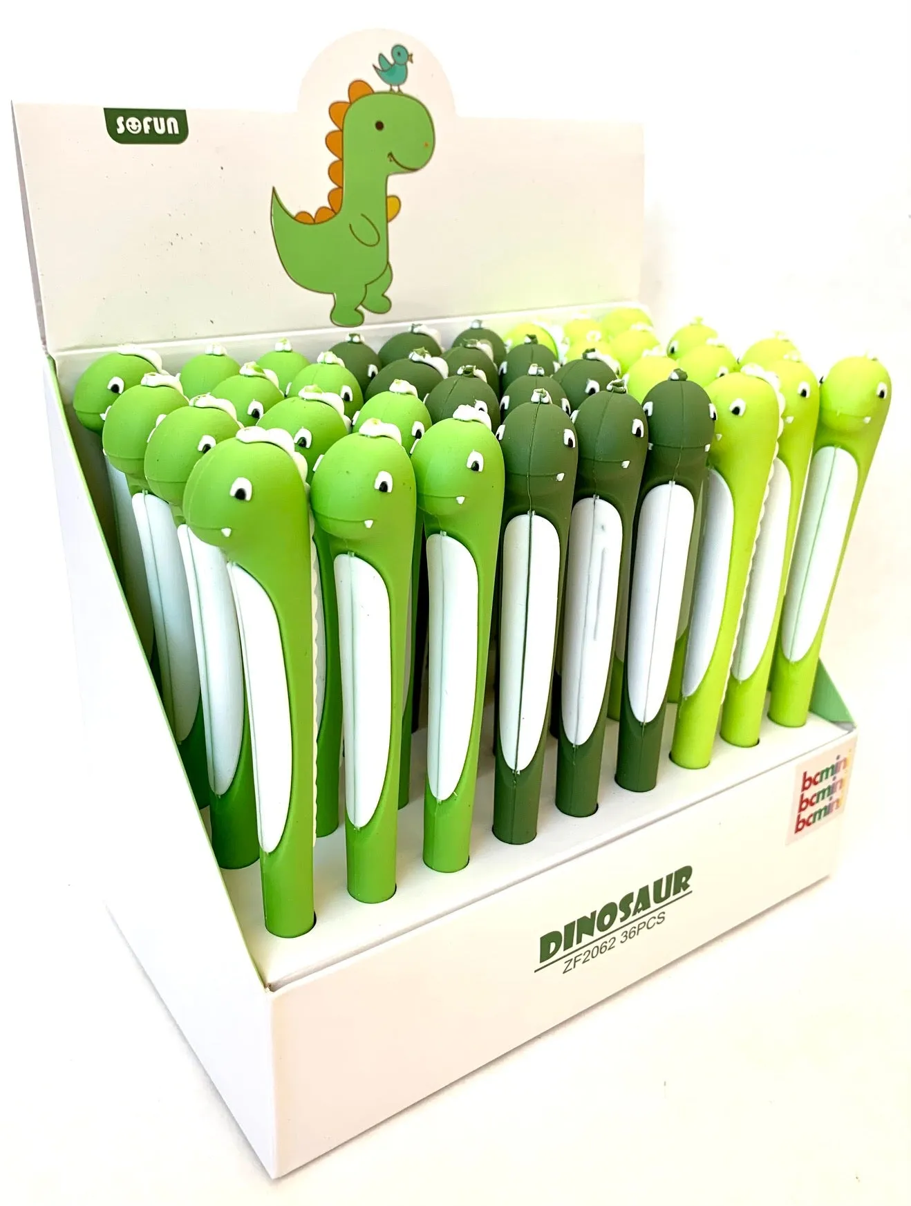 223212 LONG DINOSAUR GEL PEN-8