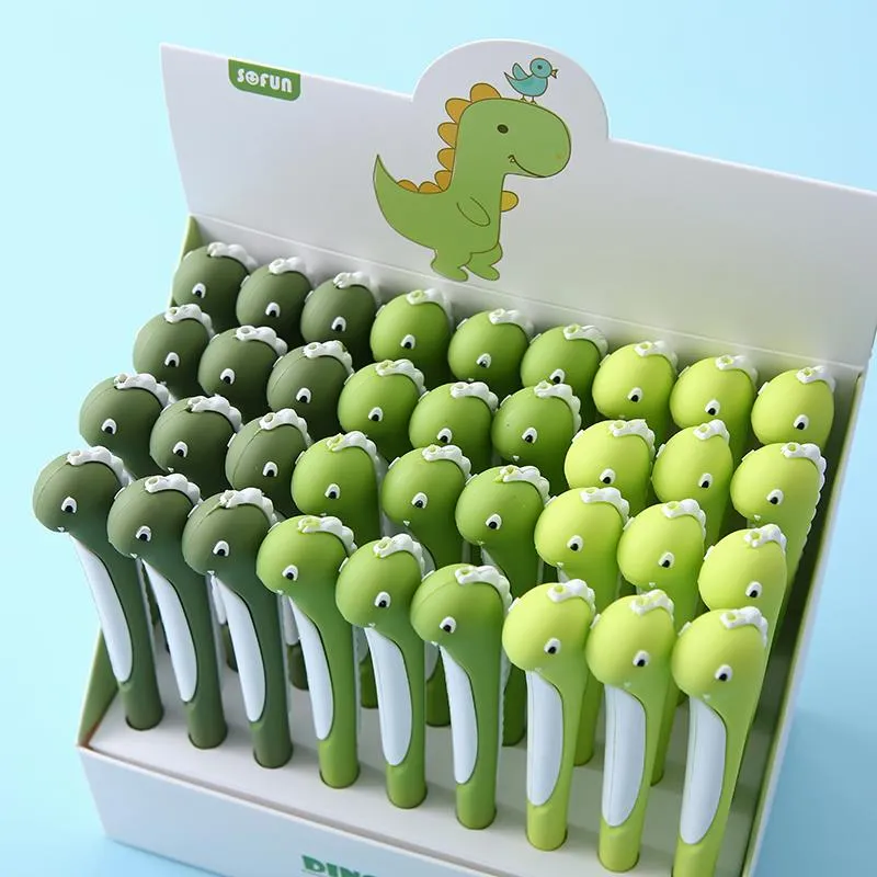 223212 LONG DINOSAUR GEL PEN-8