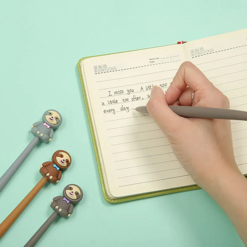 22382 SLOTH WIGGLE GEL PEN-48