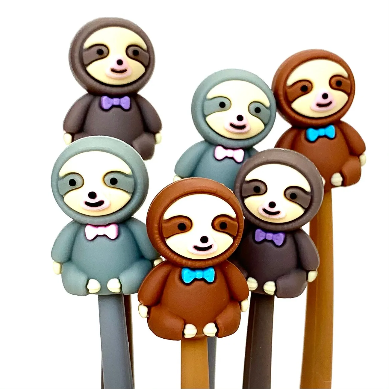 22382 SLOTH WIGGLE GEL PEN-48
