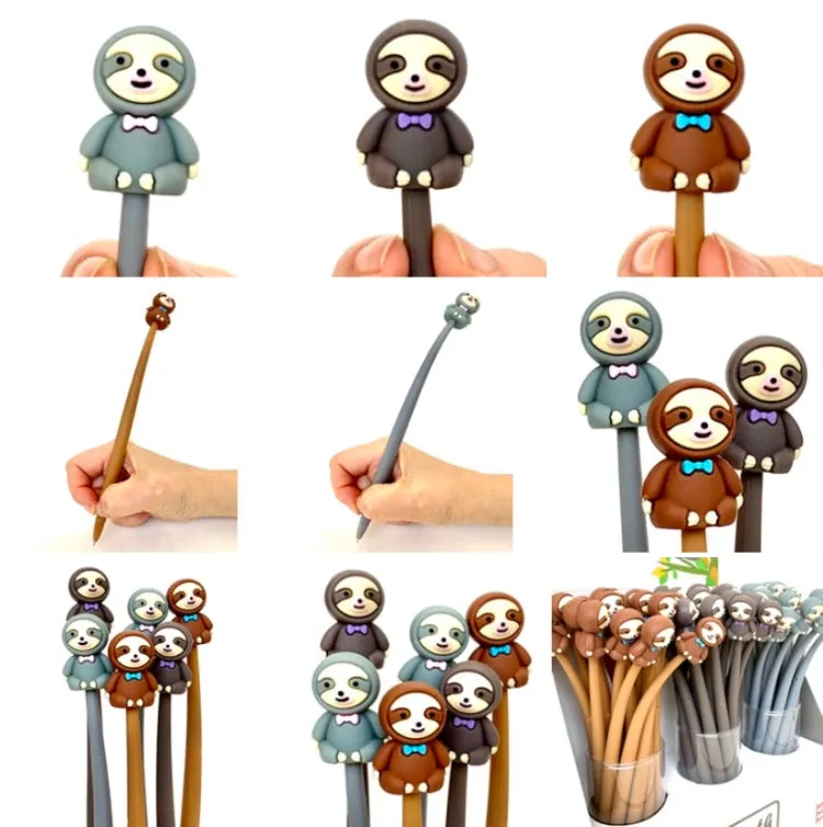 22382 SLOTH WIGGLE GEL PEN-48