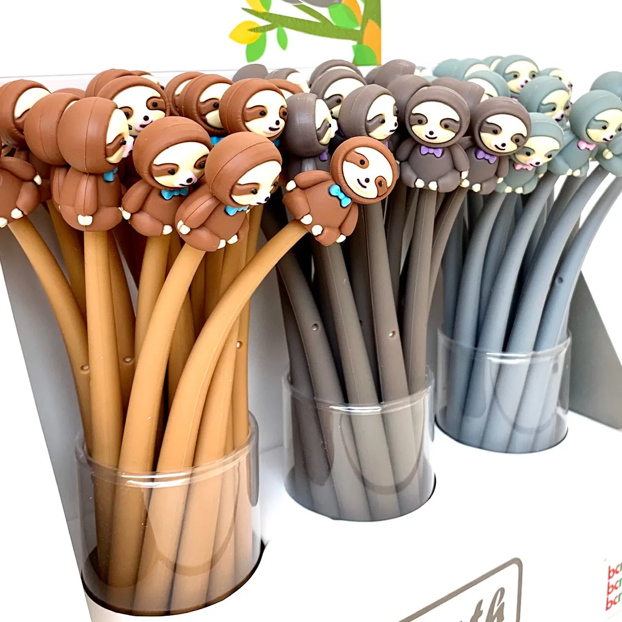 22382 SLOTH WIGGLE GEL PEN-48