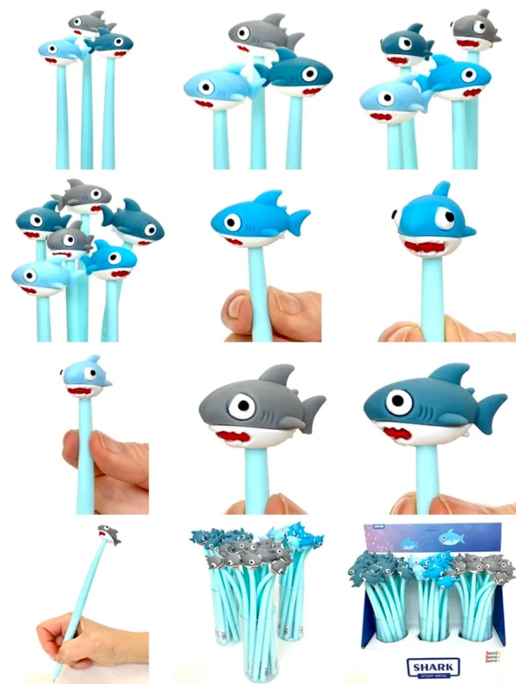 223872 SHARK WIGGLE GEL PEN-42