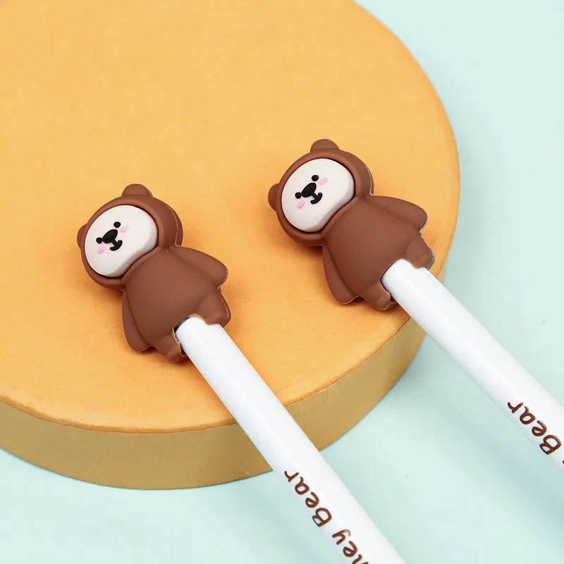 22397 HONEY BEAR RETRACTABLE GEL PEN-36