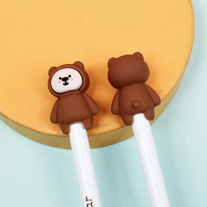 22397 HONEY BEAR RETRACTABLE GEL PEN-36