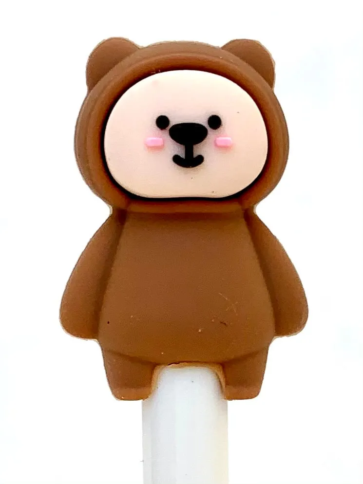 22397 HONEY BEAR RETRACTABLE GEL PEN-36