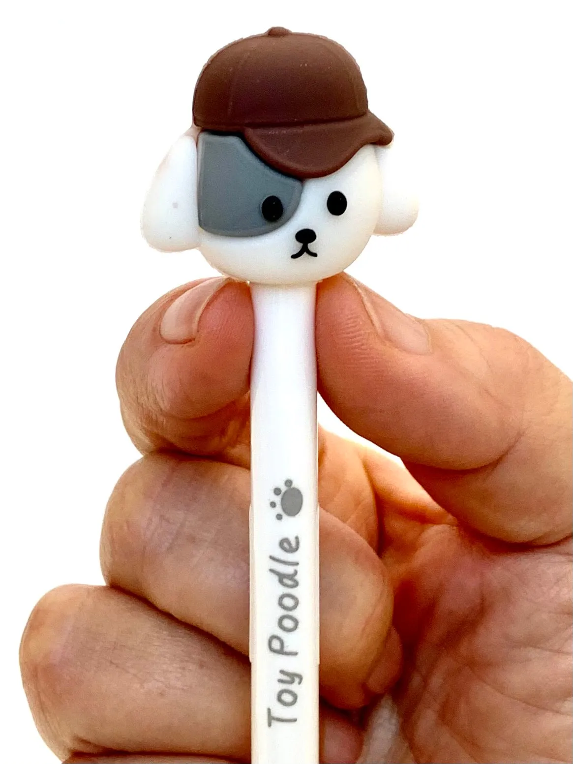 224012 TOY POODLE RETRACTABLE GEL PEN-35