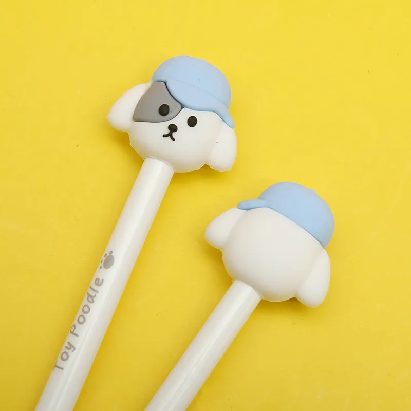 224012 TOY POODLE RETRACTABLE GEL PEN-35
