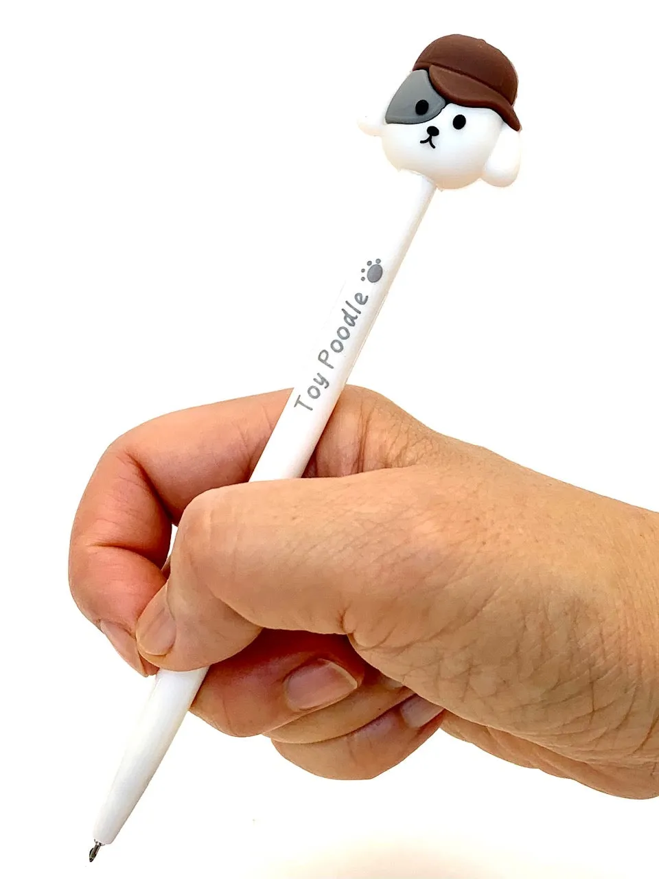 224012 TOY POODLE RETRACTABLE GEL PEN-35