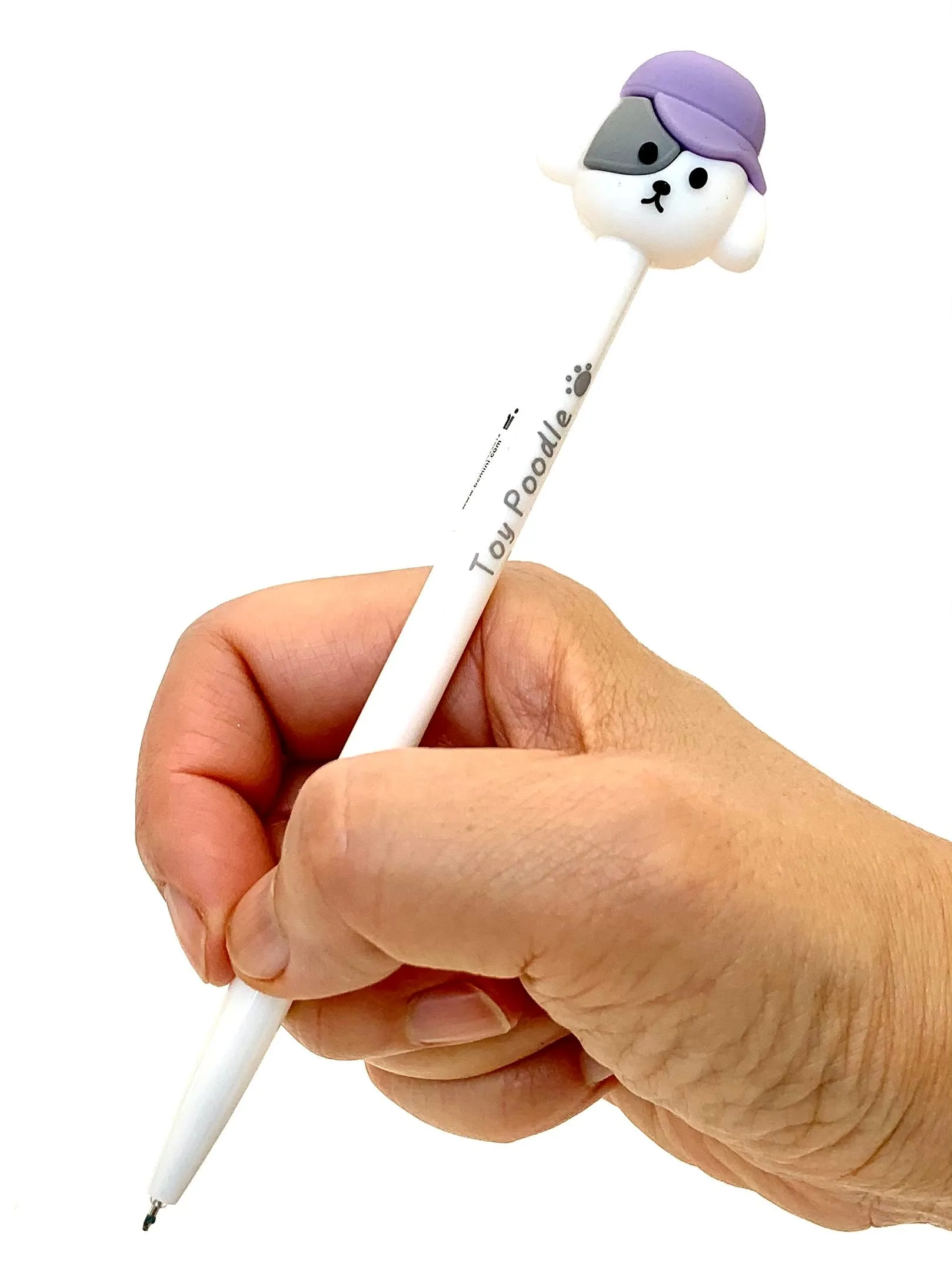 224012 TOY POODLE RETRACTABLE GEL PEN-35