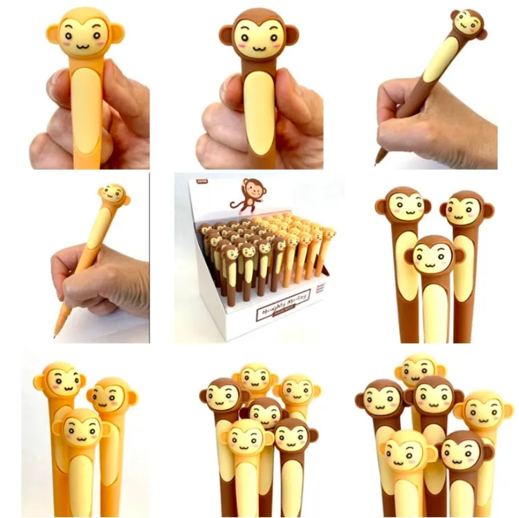 224102 MONKEY GEL PEN-36
