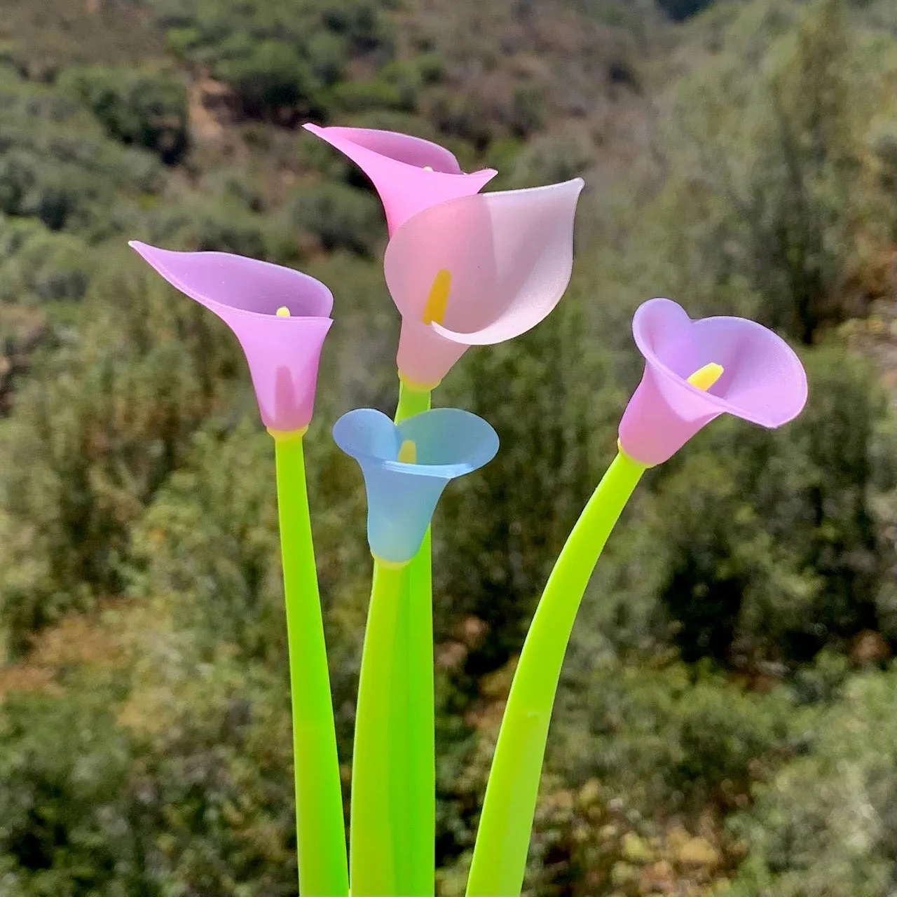 224122 COLOR CHANGING LILY FLOWER GEL PEN-39