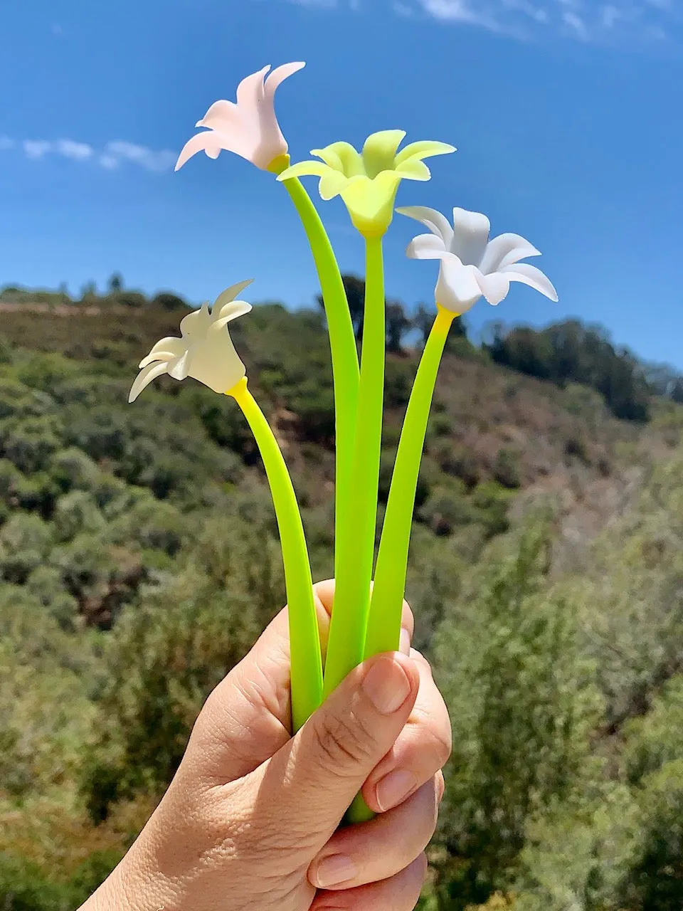 22414 LILY FLOWER GEL PEN-48