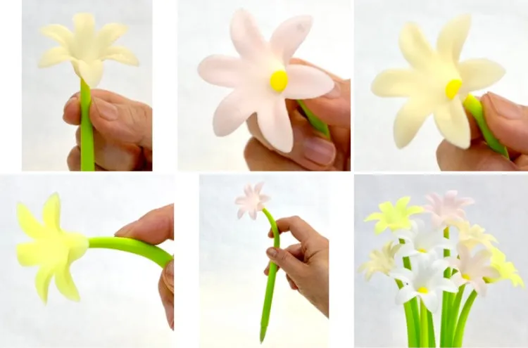 22414 LILY FLOWER GEL PEN-48