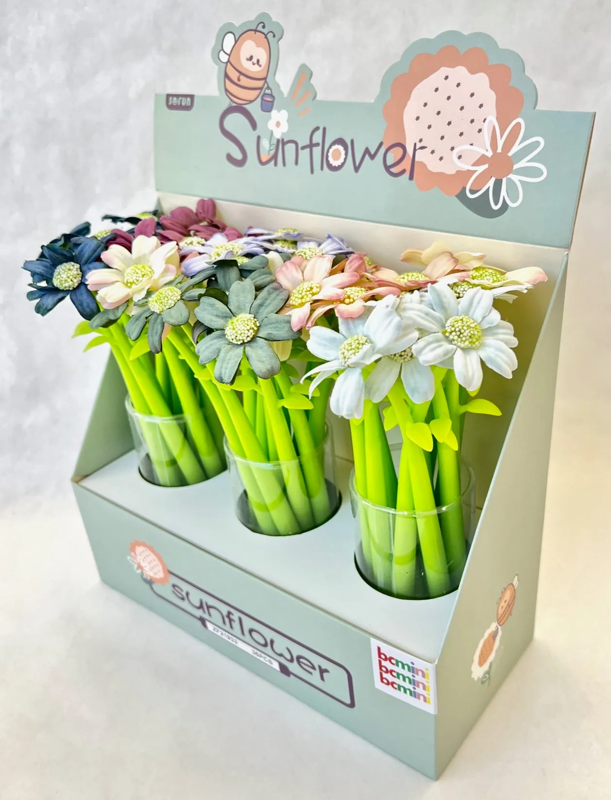 224672 DAISY FLOWER WIGGLE GEL PEN-26