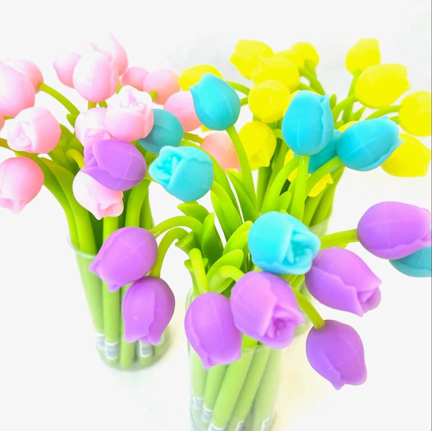 22469 TULIP FLOWER WIGGLE GEL PEN-48