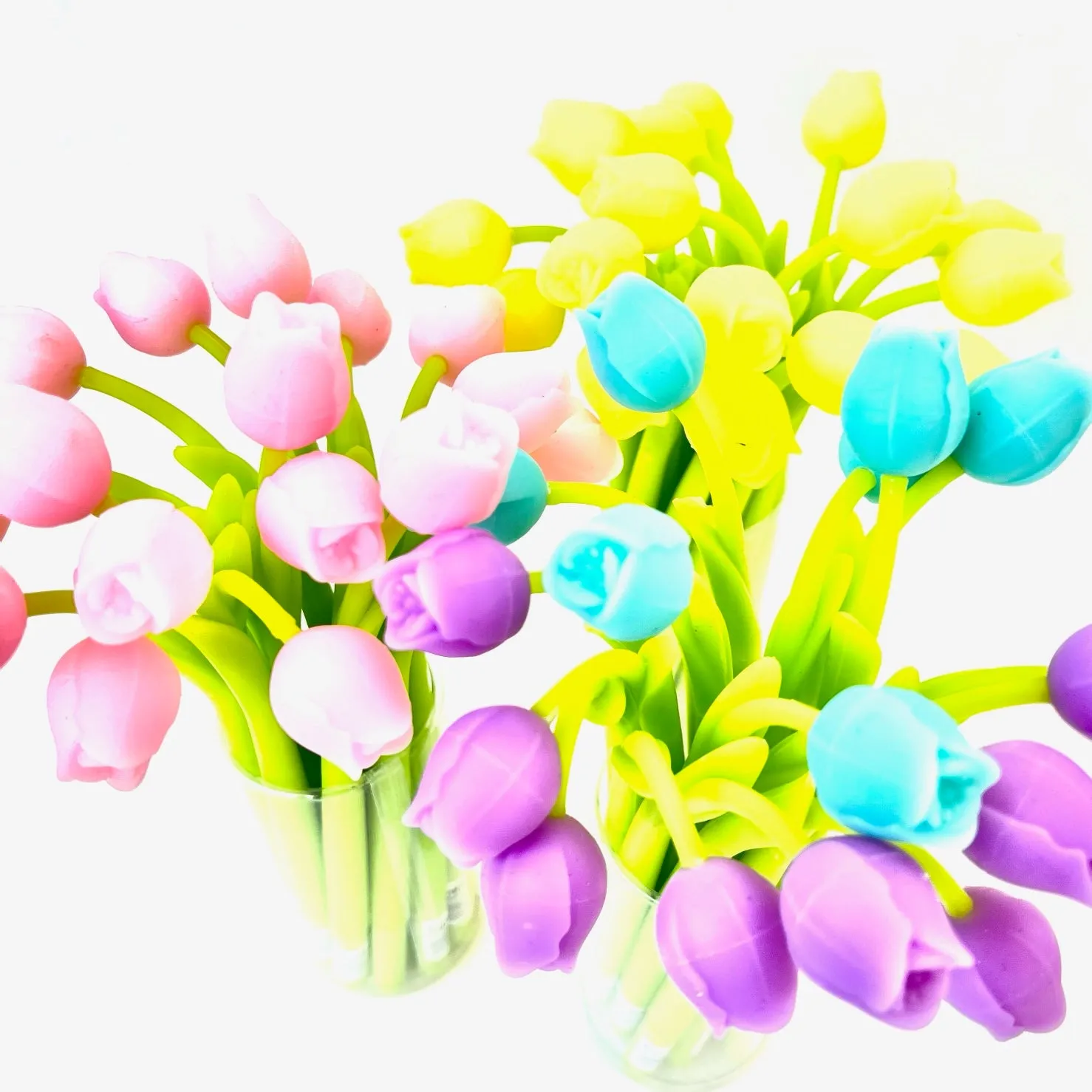 22469 TULIP FLOWER WIGGLE GEL PEN-48