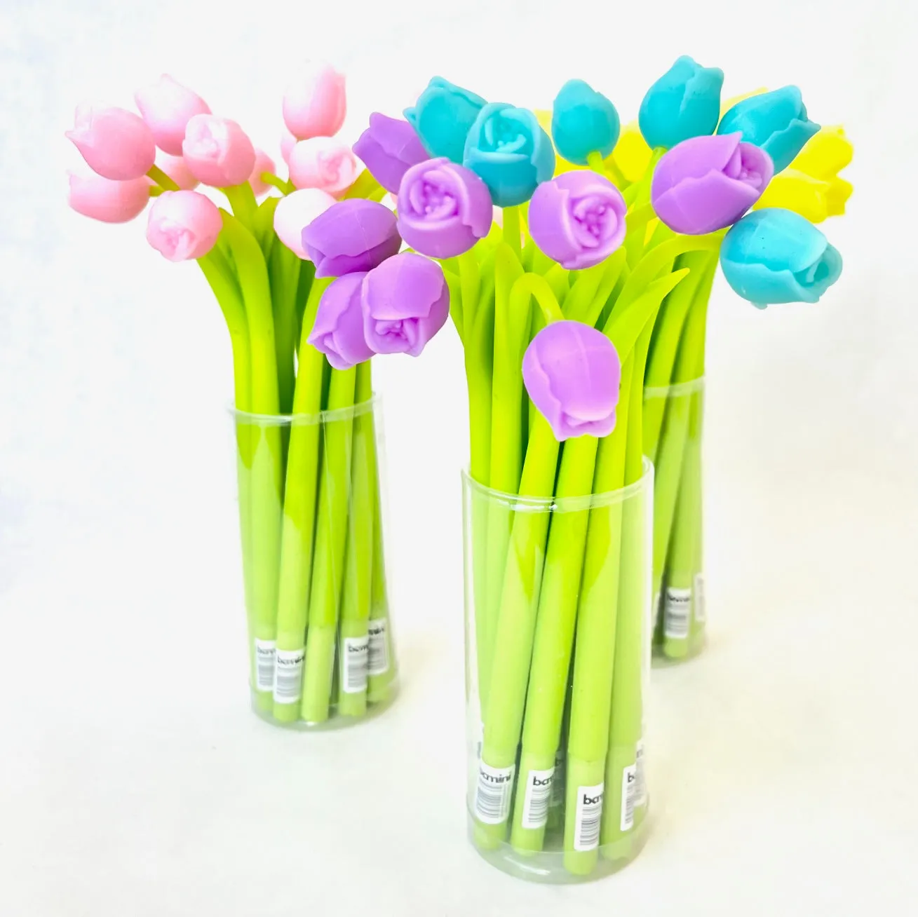 22469 TULIP FLOWER WIGGLE GEL PEN-48