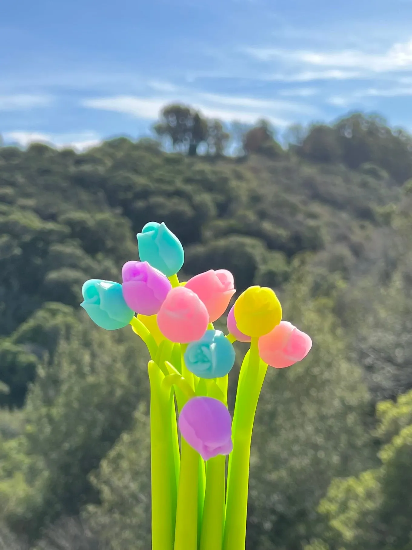 22469 TULIP FLOWER WIGGLE GEL PEN-48