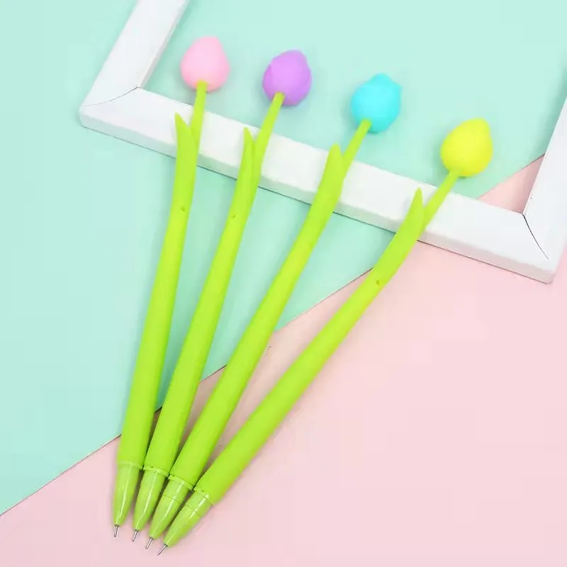 22469 TULIP FLOWER WIGGLE GEL PEN-48