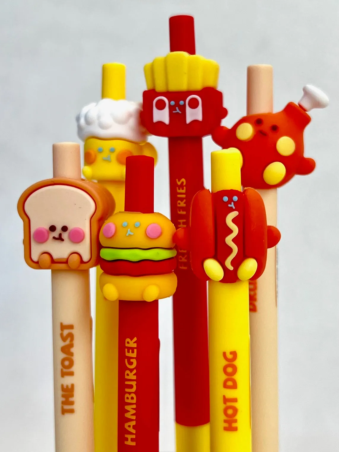 22559 FAST FOOD SNACK RETRACTABLE GEL PEN-36