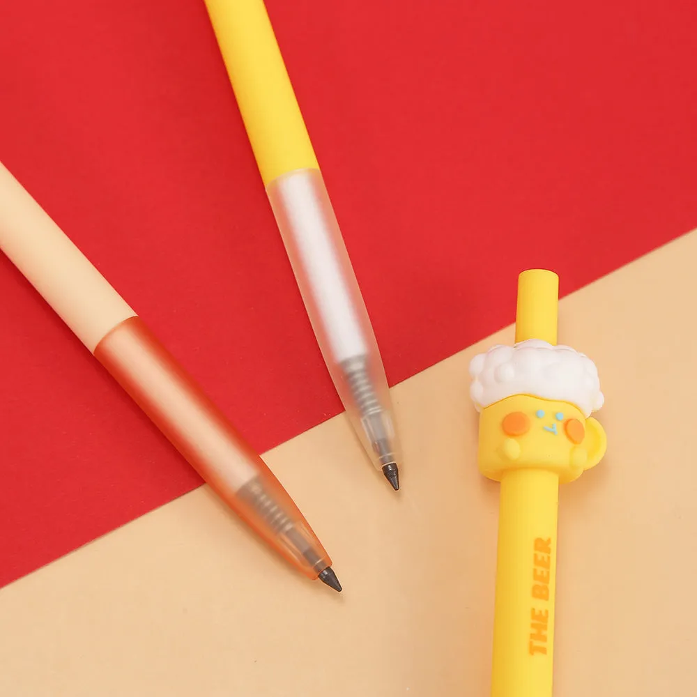 22559 FAST FOOD SNACK RETRACTABLE GEL PEN-36