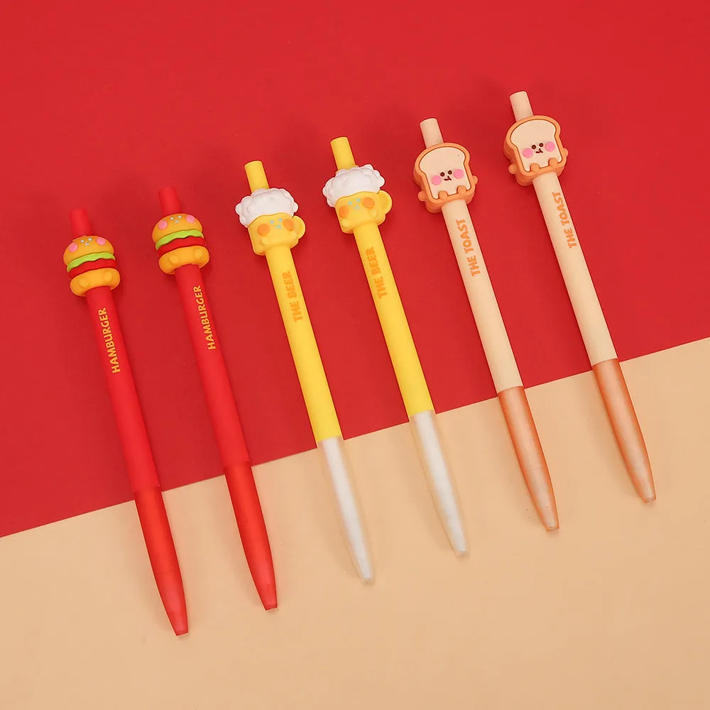 22559 FAST FOOD SNACK RETRACTABLE GEL PEN-36