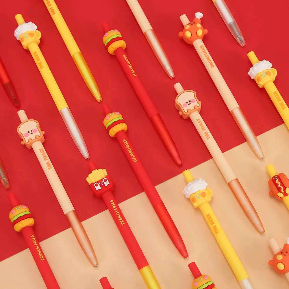 22559 FAST FOOD SNACK RETRACTABLE GEL PEN-36