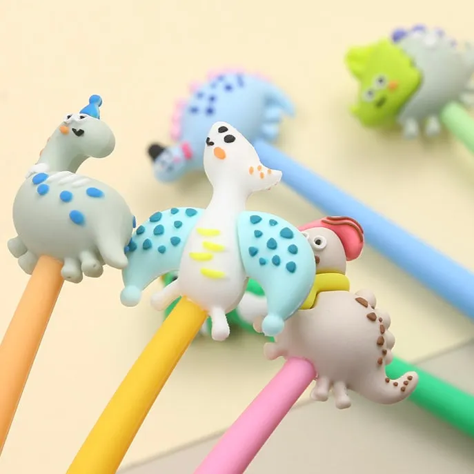 22623 DINO CARTOON GEL PEN-48