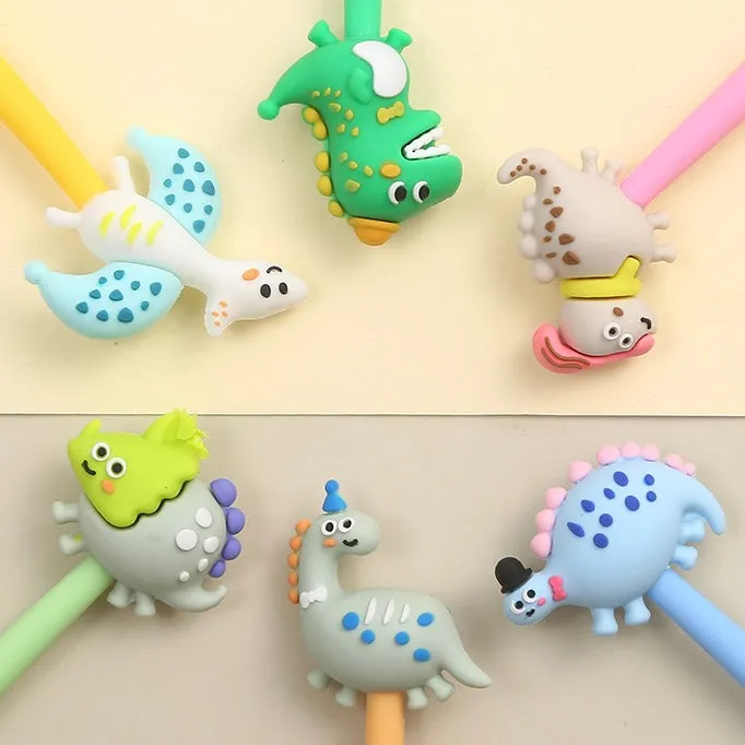 22623 DINO CARTOON GEL PEN-48