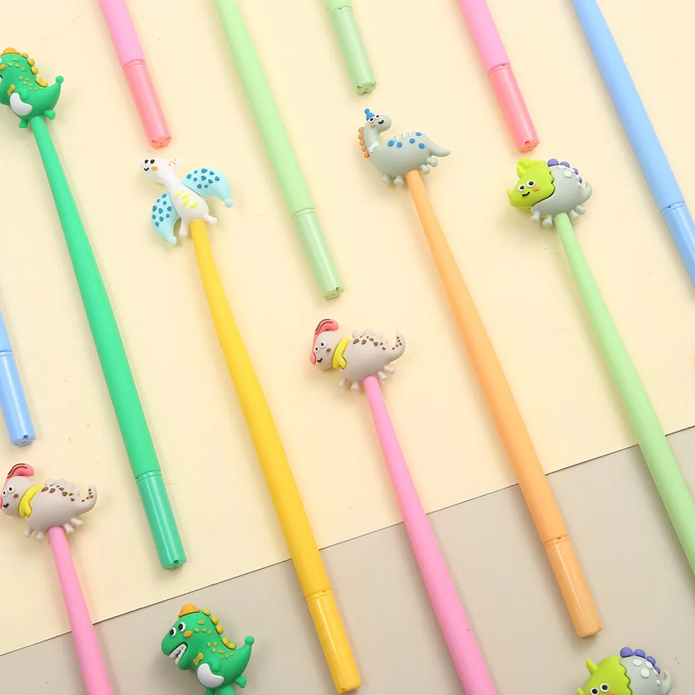 22623 DINO CARTOON GEL PEN-48