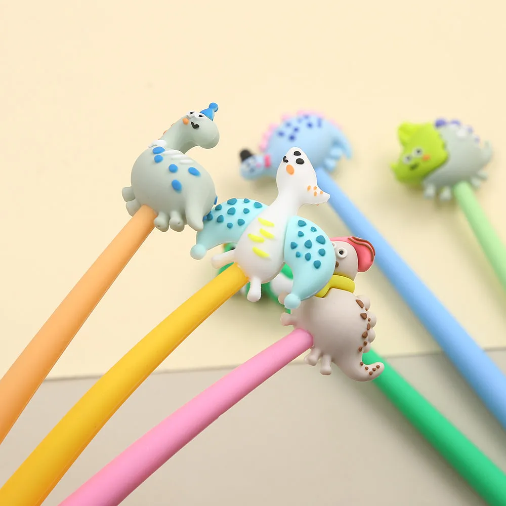 22623 DINO CARTOON GEL PEN-48