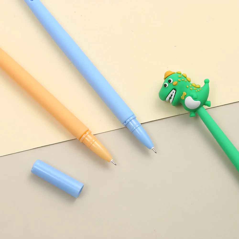 22623 DINO CARTOON GEL PEN-48
