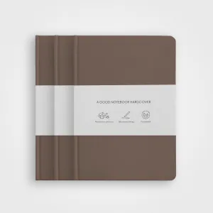 3 Pack Stone Paper Notebook Set︱A5 Hardcover, Earth brown