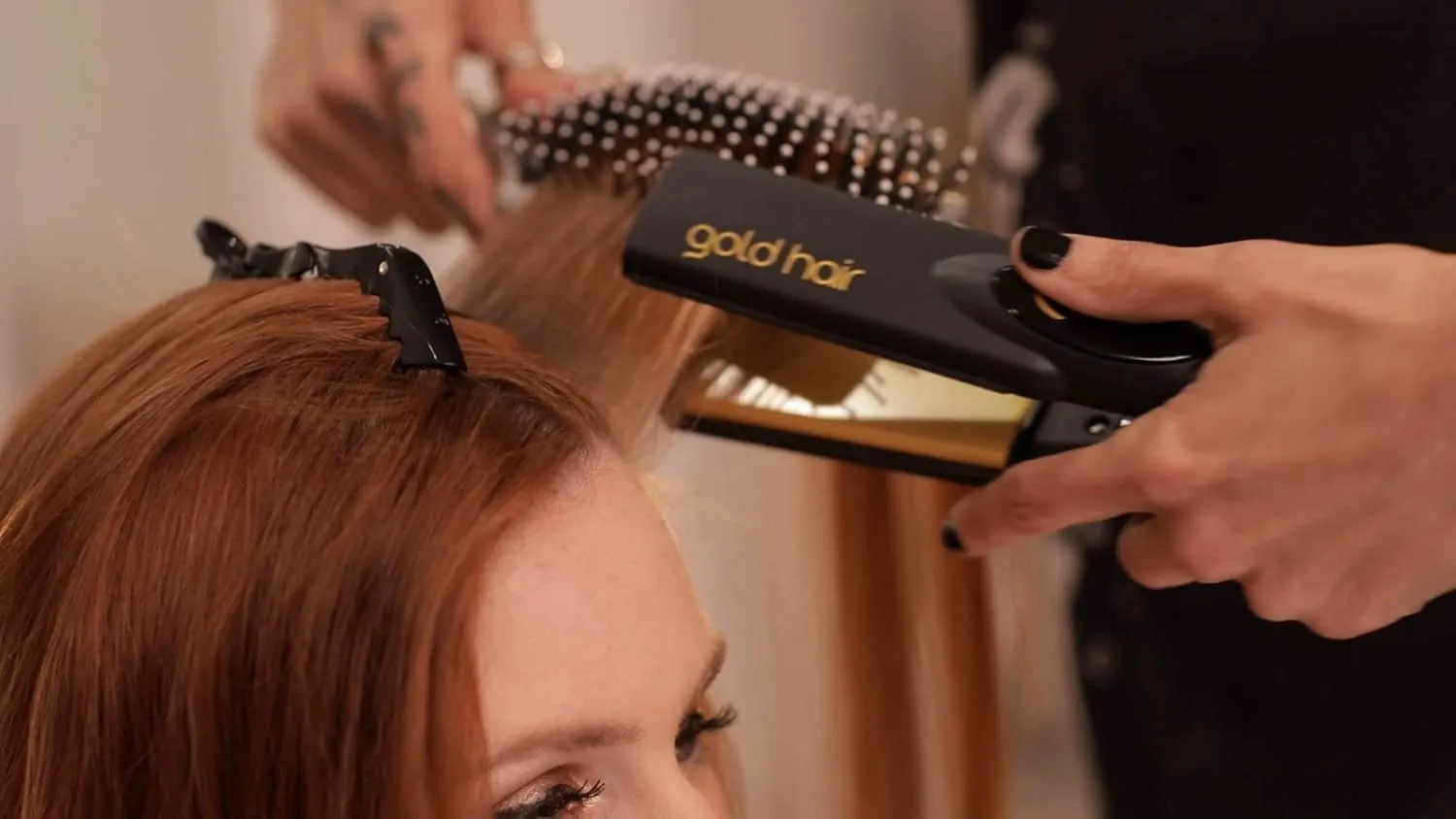 Ariete, 8144 Proffessional Hair Straightener Wide Ceramic Plate