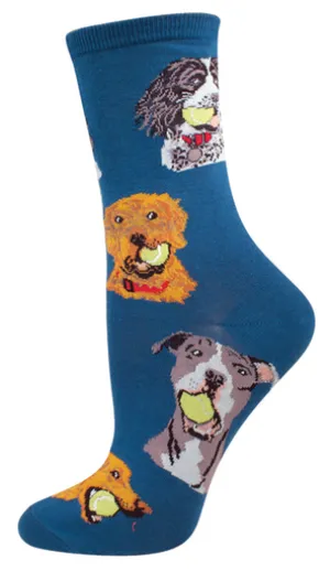 Ball Dog Socks (Women's)