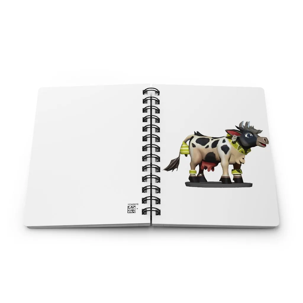 Black Cow Spiral Bound Journal
