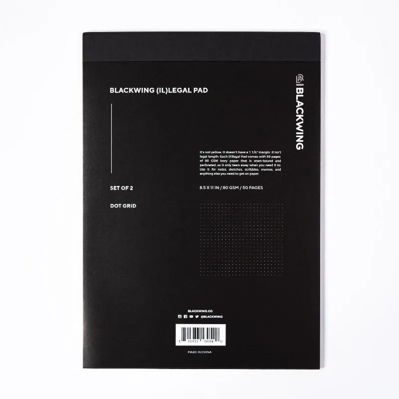 Blackwing Illegal Pad - Dot Grid - 2/pk