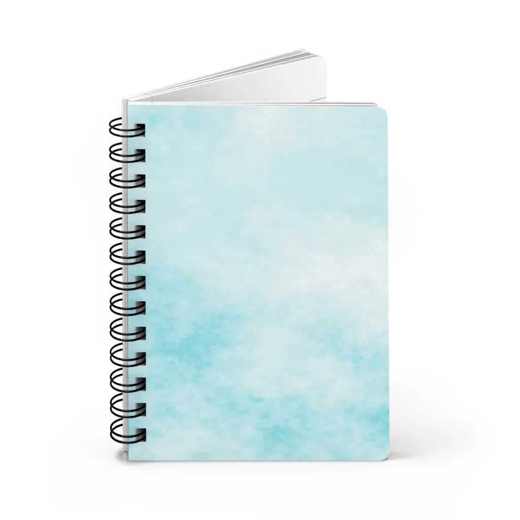 Blue Clouds Spiral Bound Journal